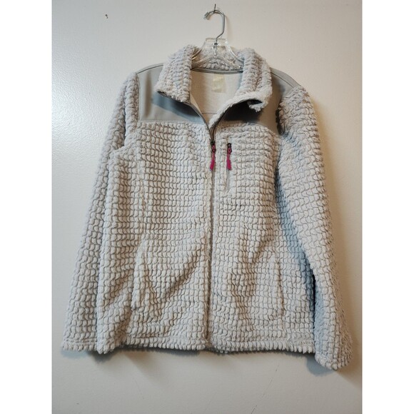 Made For Life Womens Sz Small NWT Gray Zip Up Faux Fur Jacket w Pockets - Picture 1 of 10